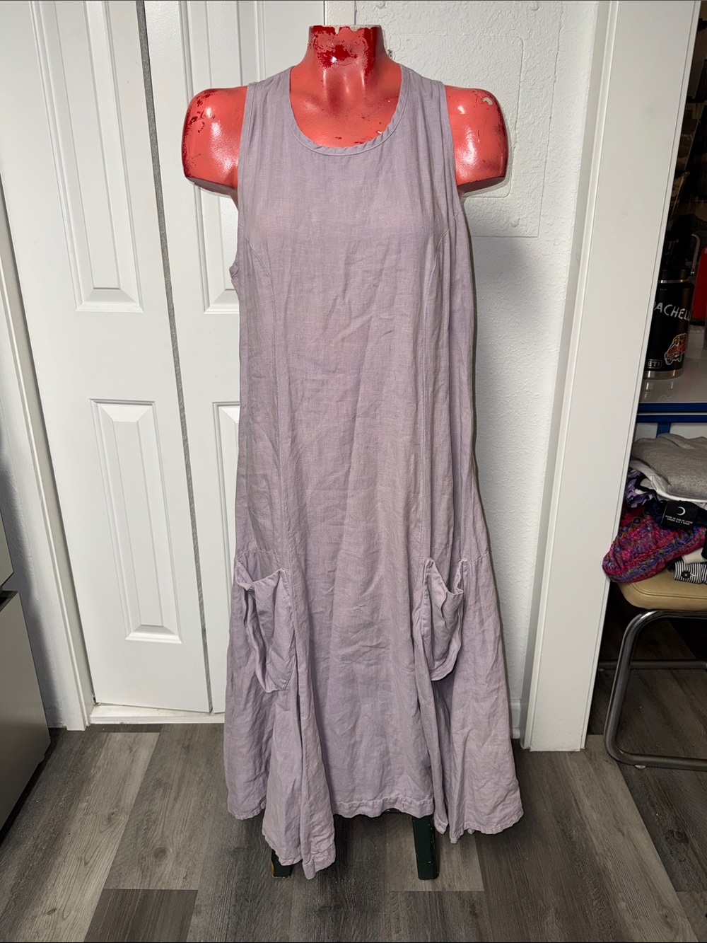 Banana Blue Australia linen pocket dress